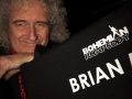 Brian May na planie filmu w  styczniu 2018 r.