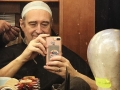 Brian May na planie filmu w  styczniu 2018 r.
