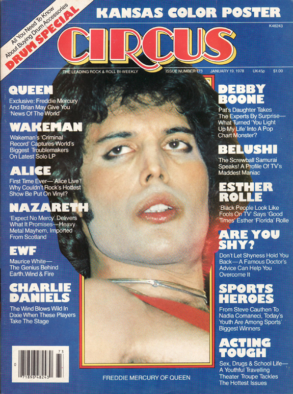 Freddie Mercury magazyn okładka --022